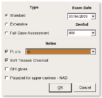 openMolar Exam Wizard image.